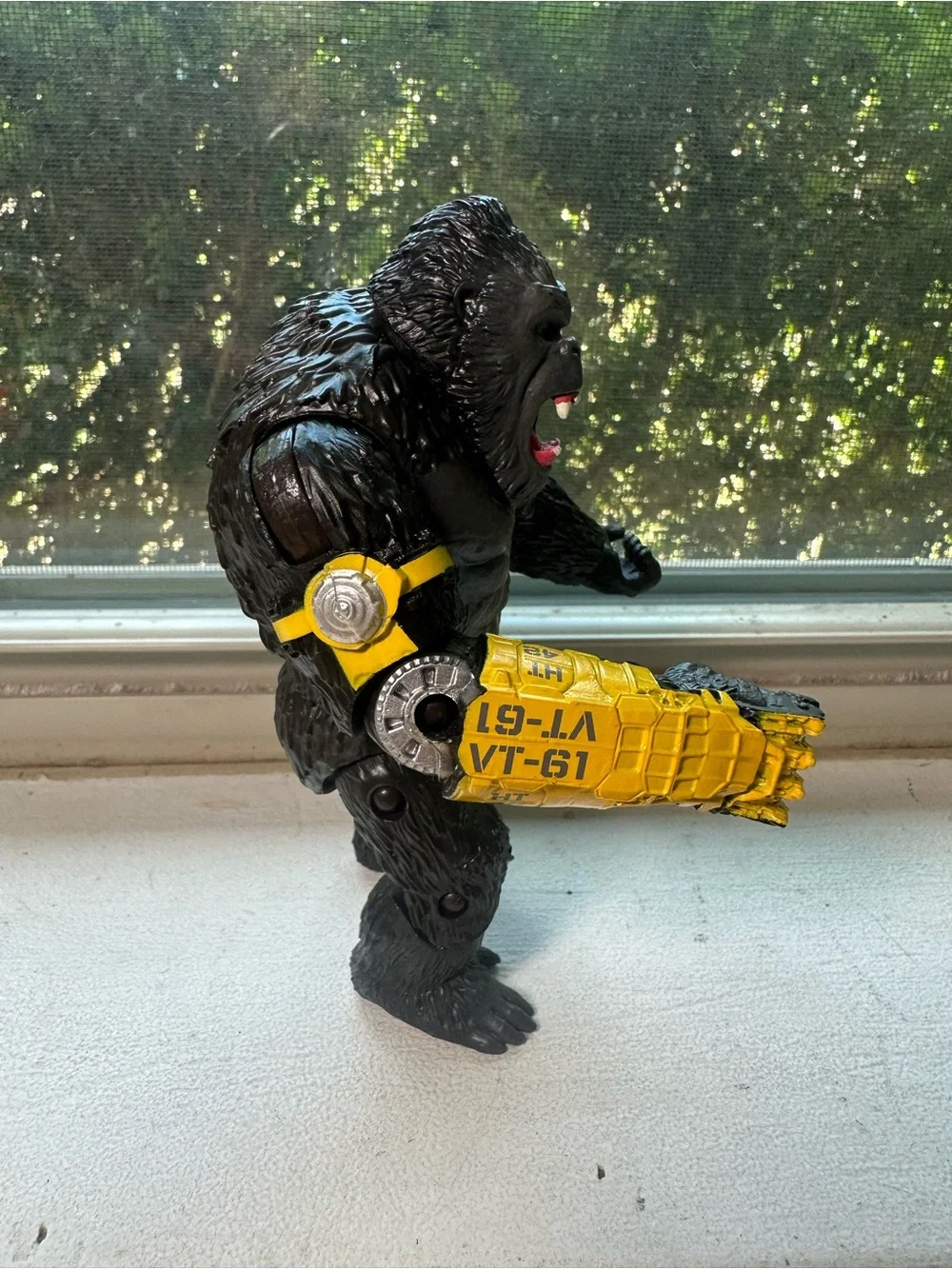 Poseable king kong beast Action Figure with Yellow glove X Kong the new empire